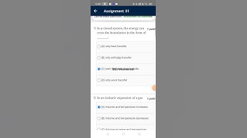 Applied Thermodynamics week1 assignment1 answer 9/10☑️ #nptel #2023 #assignment #answer #mechanical