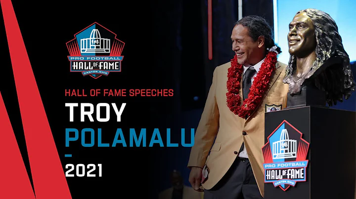 Troy Polamalu Full Hall of Fame Speech | 2021 Pro ...