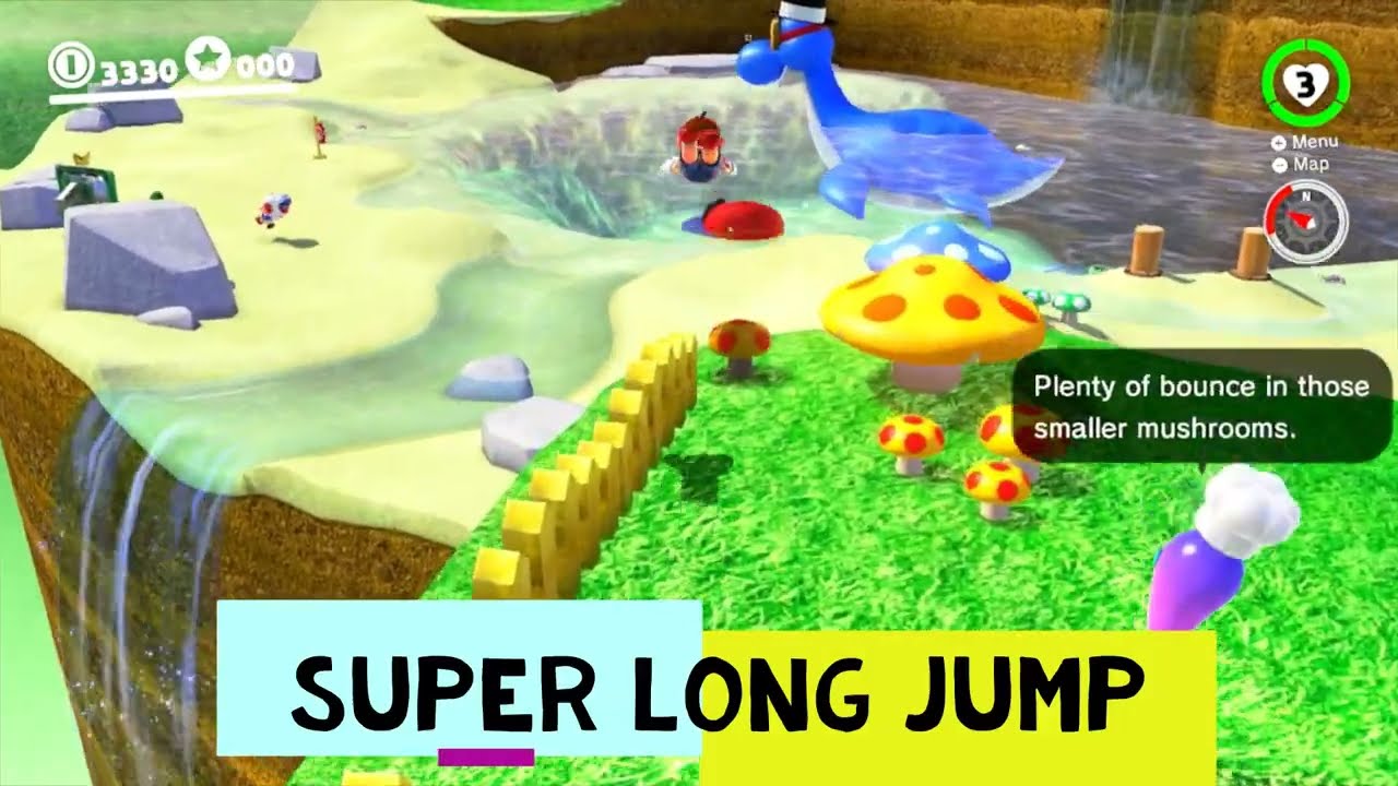 Super Long Jump Tutorial for Super Mario Odyssey