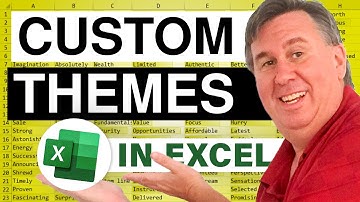 Excel - Create Custom Themes in Excel | Easy Step-by-Step Tutorial - Episode 531
