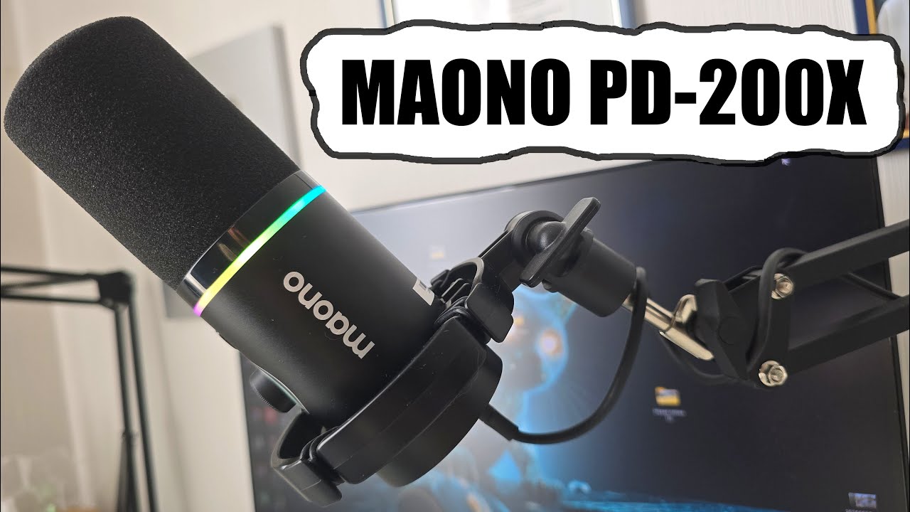 Микрофон MAONO PD200X обзор