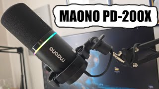 видео: Микрофон MAONO PD200X обзор картинка: Микрофон MAONO PD200X обзор