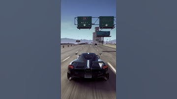 Police Escape with PAGANI Huayra BC #youtubeshorts #shorts #gaming #gameplay #racing #needforspeed