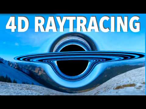What is 4D Raytracing? (Blackhole simulation) #SoME4 thumbnail