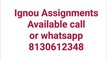 Ignou Solved Assignments MHI  3