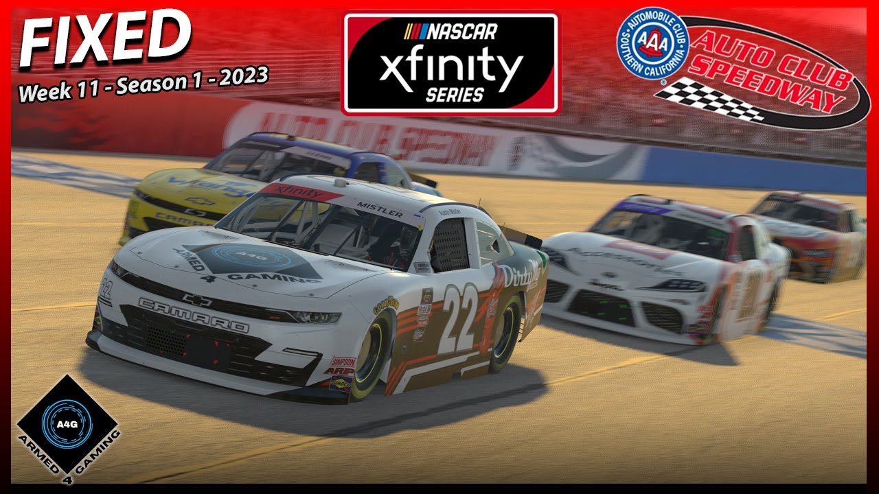 Running With The Big Dogs Auto Club Xfinity Series iRacing YouTube