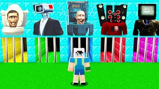 Yanliş Ski̇bi̇di̇ Tuvalet Elmas Portalini Seçersen Ölürsün - Minecraft