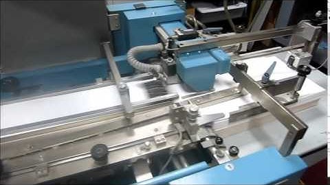 2001 MBO B18 Paper Folder w 8 Page Return