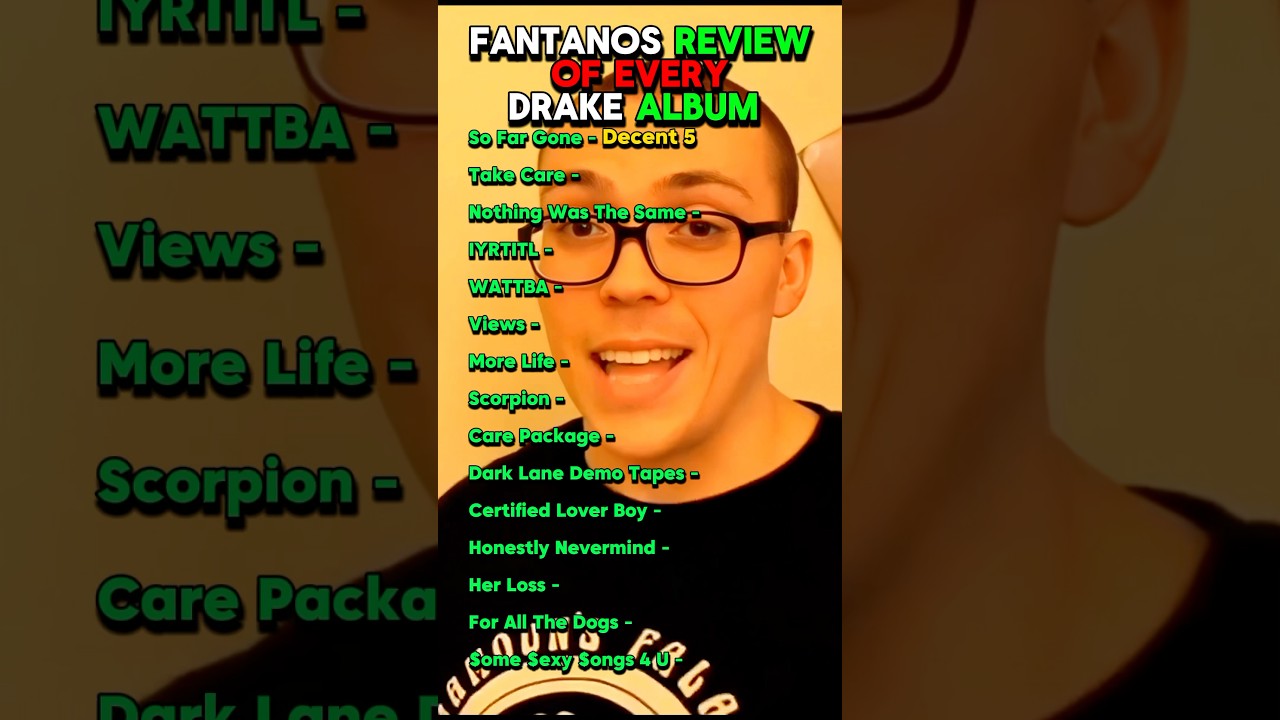 Fantano’s Review Of Every Drake Album 