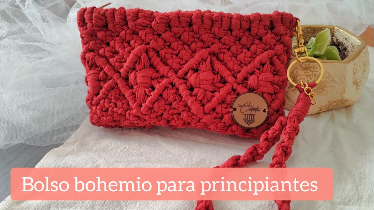 Bolso bohemio hecho en casa: tu guía de macramé para principiantes