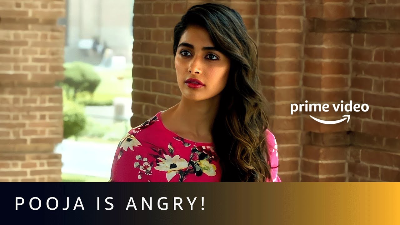 Pooja Xxxx Video - Pooja Hegde Is Angry On Mahesh Babu | Maharshi | Amazon Prime Video -  YouTube