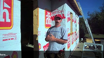 How To Install House Wrap [Typar]
