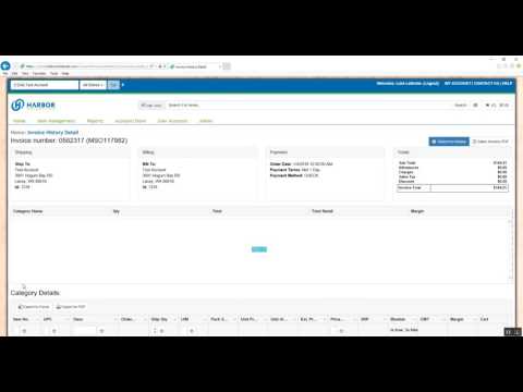How to view your invoices on the portal
