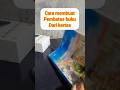 Cara Membuat Pembatas Buku dari Kertas #fyp