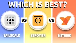 Tailscale vs Zerotier vs Netbird (2026) - Which One Is BEST?