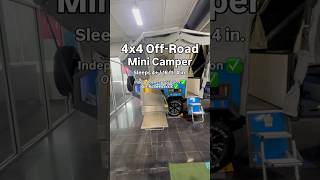 4x4 off-road mini camper | Opus OP2
