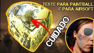 Testes de segurança da máscara FMA para paintball e airsoft. Assista e tire suas conclusões. | REACT