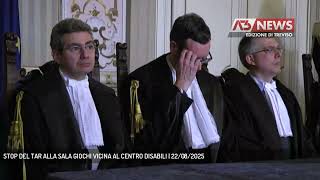 STOP DEL TAR ALLA SALA GIOCHI VICINA AL CENTRO DISABILI | 22/08/2025