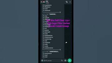 bot wa full fitur 250+ jika ingin coba bot link di komen | #bot #whatsapp #botwa #fypシ #shorts #sc