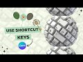 What are the shortcut keys to insert lines and shapes in Canva.com? Earn Money with Canva