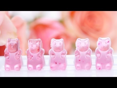 roseola DIY Rosé Wine Gummy Bears | Eat The Trend