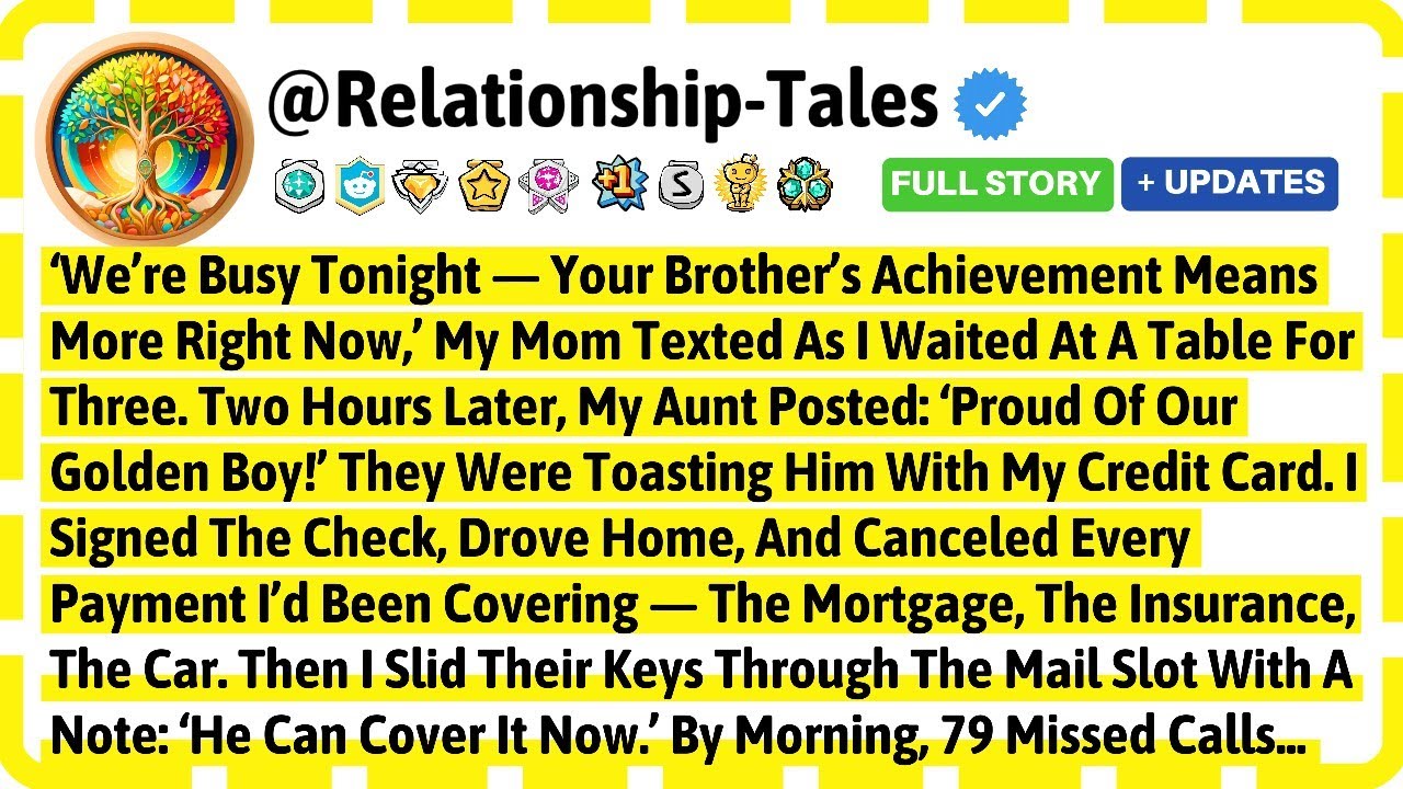 «Сегодня вечером мы заняты — достижения твоего брата сейчас значат больше», — Моя мама — Лучшие и...