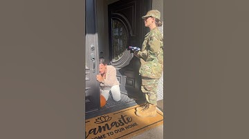 Military delivers folded flag to grieving husband #military #flag #unitedstates #shorts #explore #no