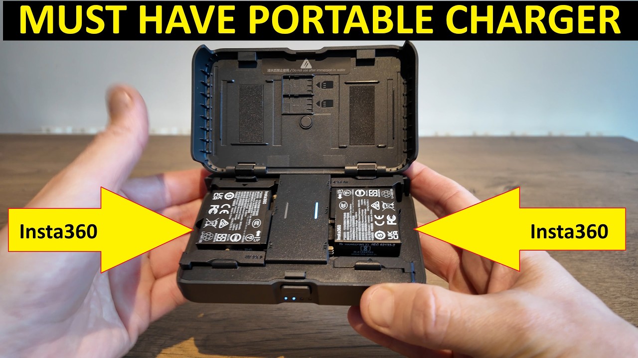Insta360 Portable Charging Case review | An Absolute Must-Have