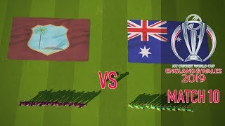 CWC 19 (Match 10) Australia Vs West Indies - Cricket 19 Gameplay Prediction [4K] screenshot 2