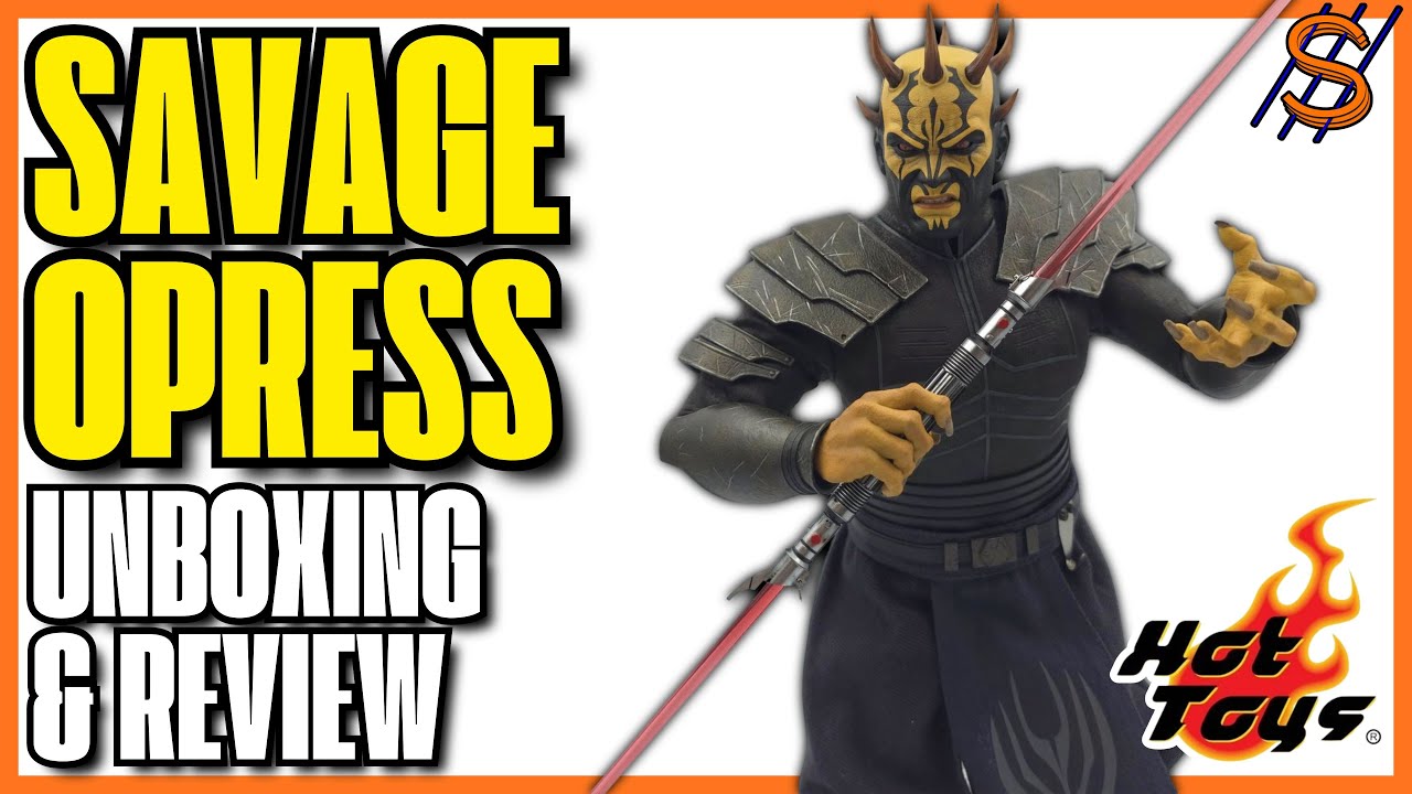 This is PEAK! | Hot Toys Savage Opress Unboxing & Review