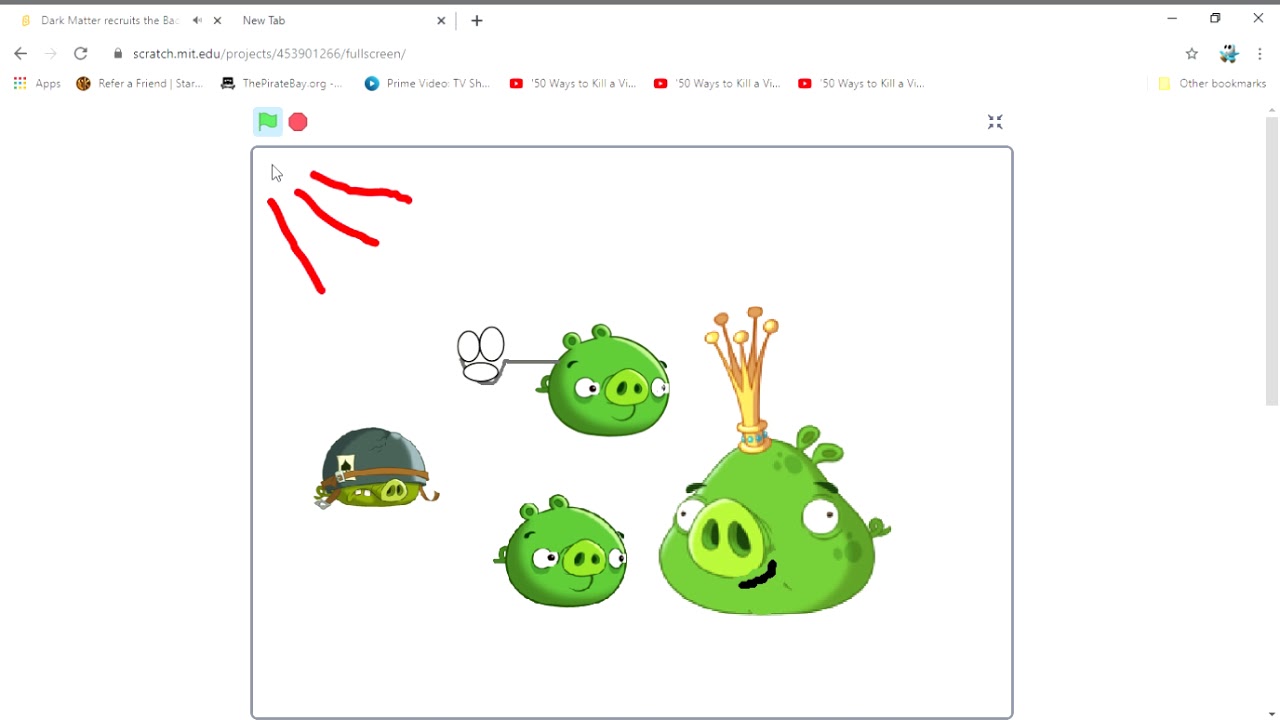 Dark Matter recruits the Bad Piggies (Scene 8 of The PJ Masks Movie)