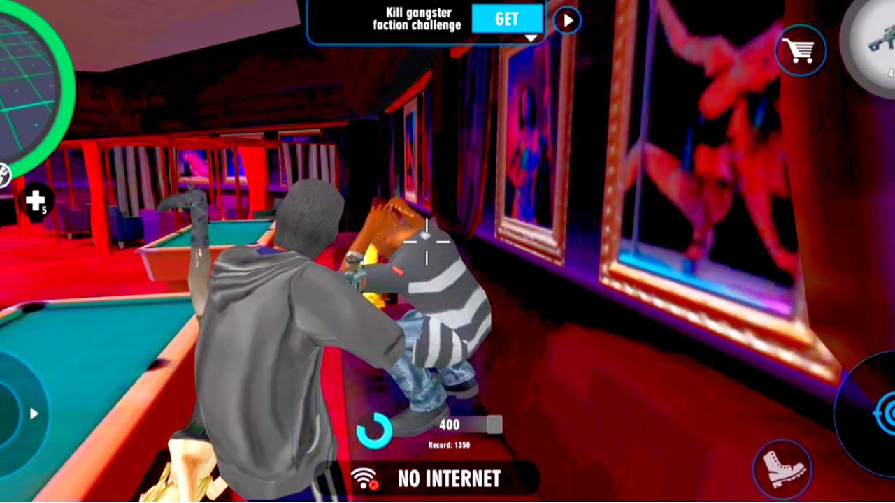 Real Gangsters Crime Gameplay Stealing All Money From Casino Real