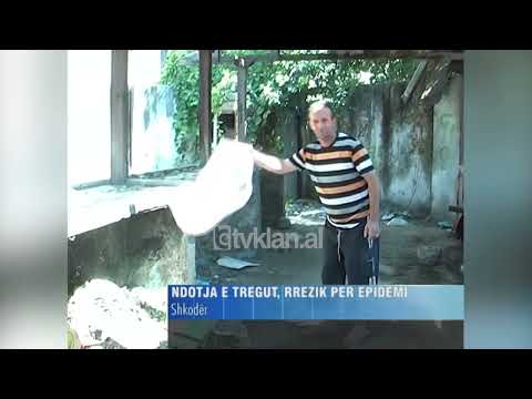 Shkodër/ Mbeturinat “pushtojnë” tregjet, tregtarët akuzojnë bashkinë - (24 Gusht 2008) @televizioniKLAN