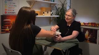 ASMR hand massage (Unintentional ASMR, Real person ASMR)