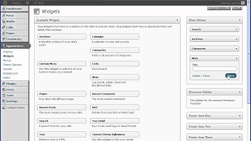 WordPress Widgets