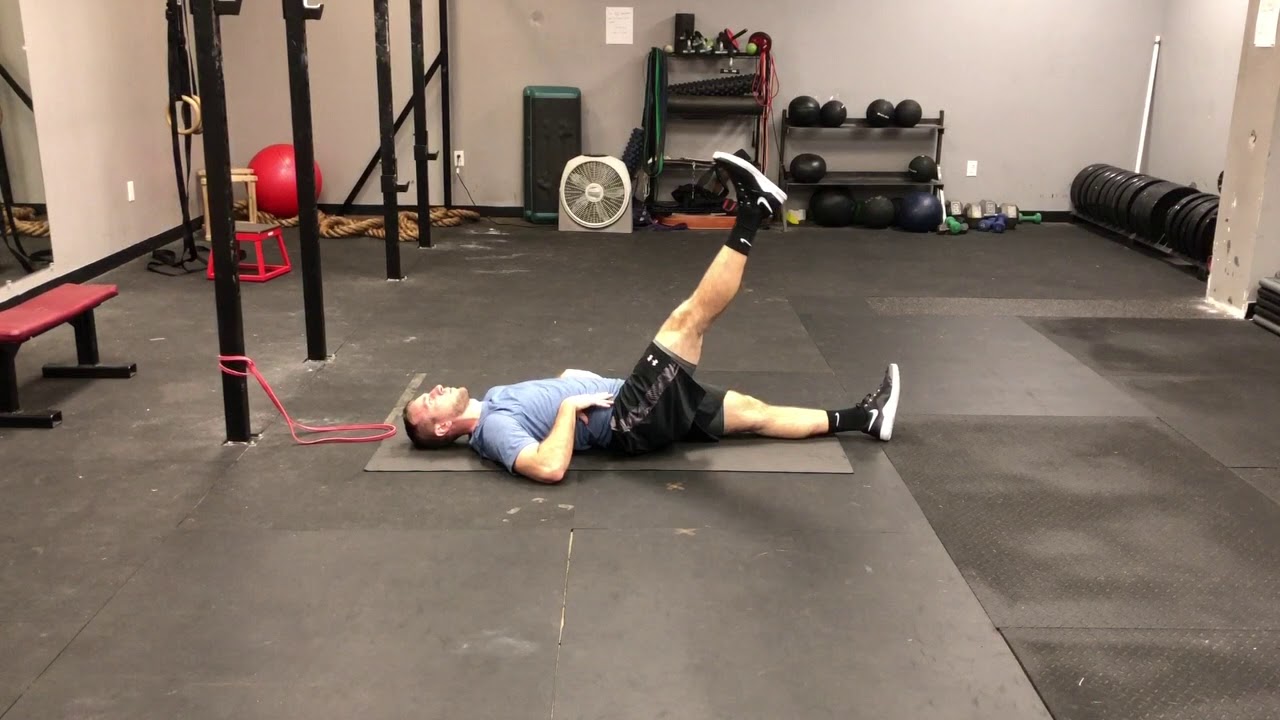 Straight Leg Raise Hamstring Assessment YouTube