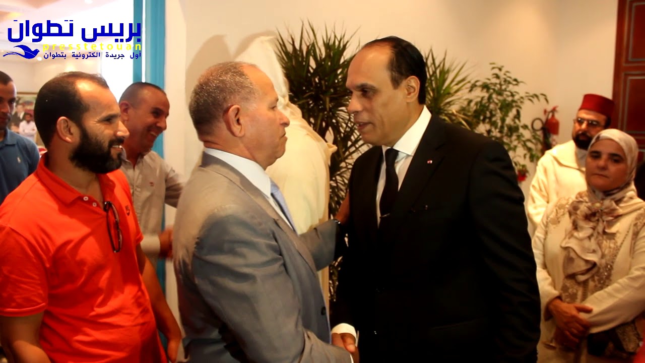 حفل تنصيب العامل الجديد لعمالة المضيق الفنيدق ياسين جاري