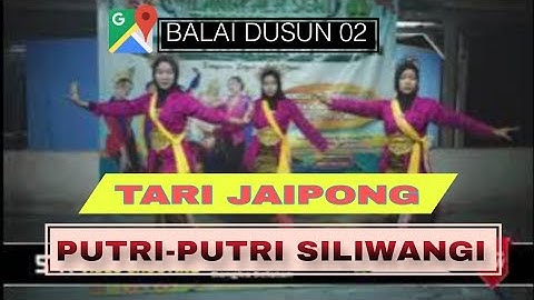 Tari jaipong putra putri Siliwangi // Balai dusun 02 // skr video shooting