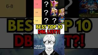 🔥DBL TOP 10 TIER LIST LEGEND SUPER VEGITO! (Dragon Ball Legends) #dbl #dblegends