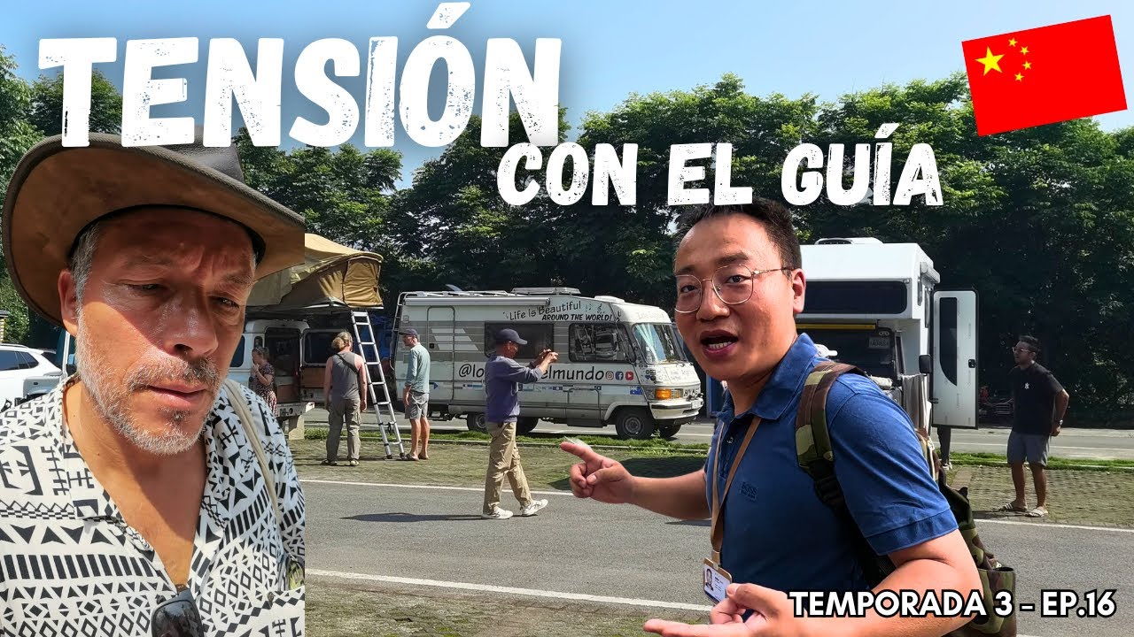 💥Viajar lento NO gusta a todos: problemas con el guía chino 🇨🇳🚐 (T3 E16)