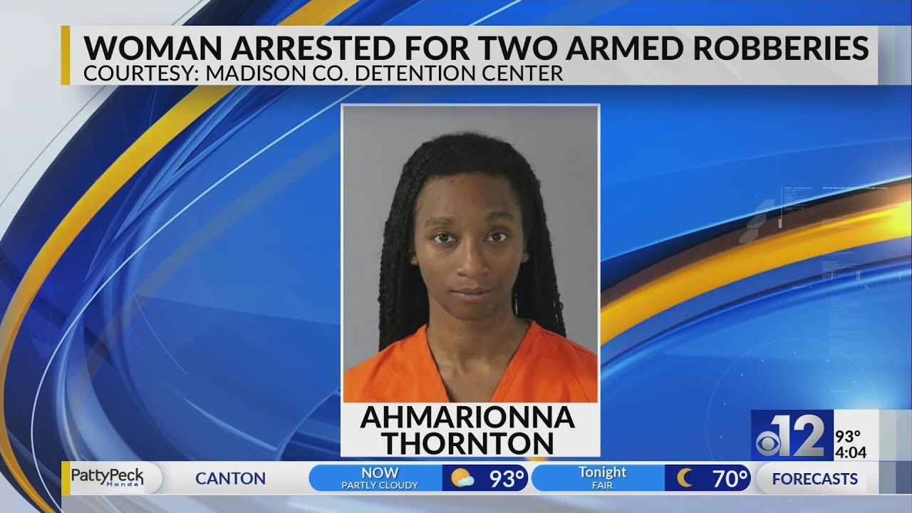 Woman arrested for two armed robberies in Ridgeland - YouTube