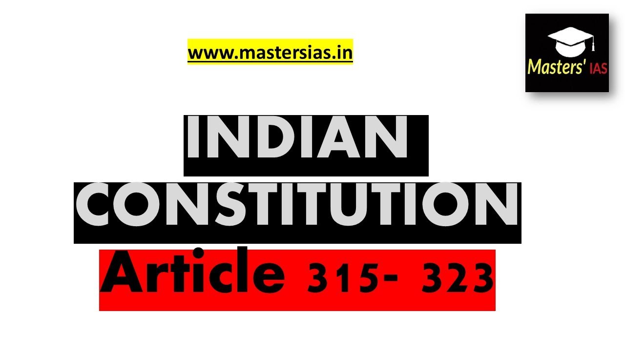 Masters IAS UPSC Indian Constitution