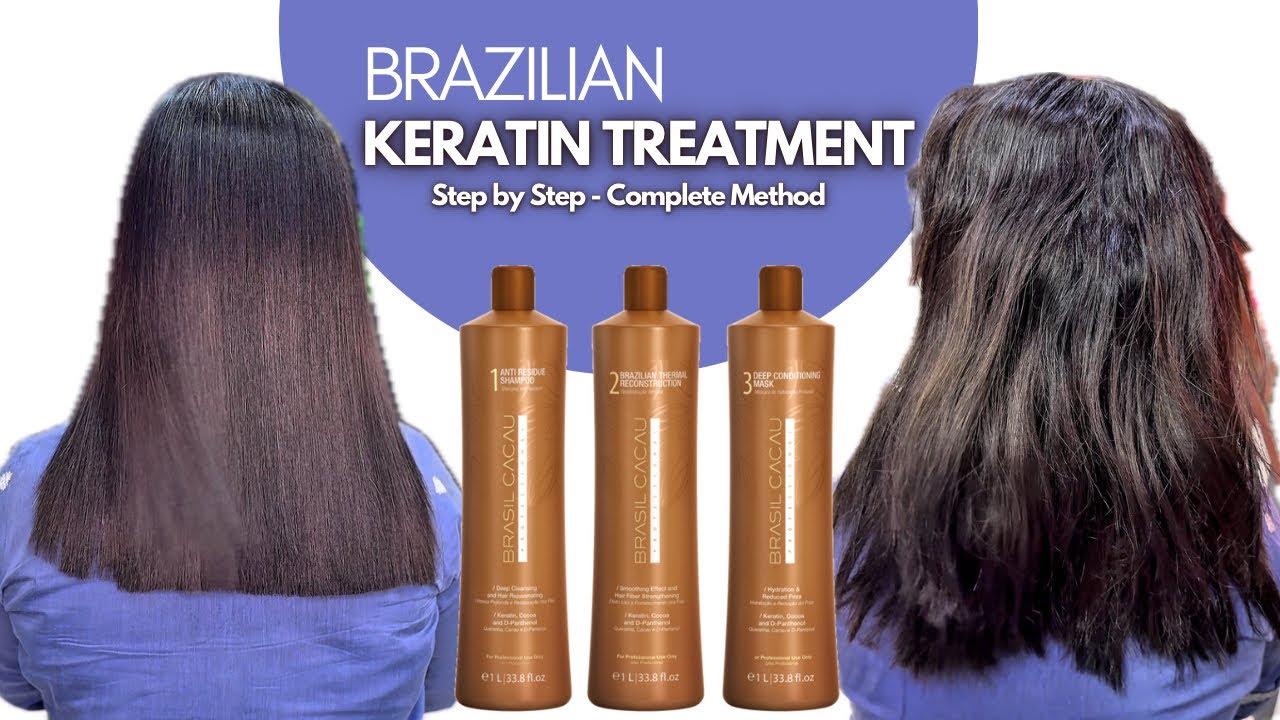 Brazilian Keratin | Brasil Cacau Full Treatment Tutorial!
