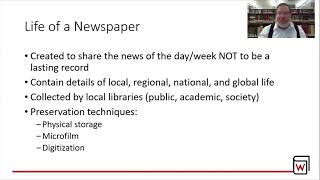 Building and Researching Your Family Tree: Newspapers
