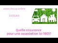 Quelle assurance pour une association loi 1901