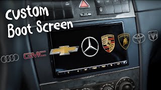 KENWOOD  HOW TO SET Custom BOOT SCREEN for Newer RECEIVERS with HD display TUTORIAL