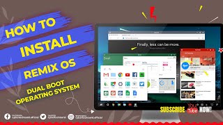 ஒரே கணனியில் Windows + Android  பயன்படுத்த வேண்டுமா? | How To Dual Boot Remix OS For PC | Cyber Tech screenshot 2