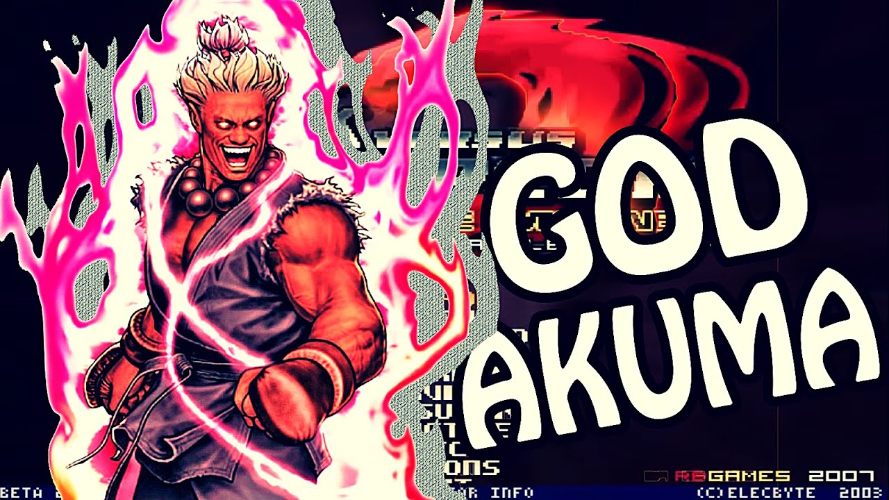 SNK VS CAPCOM PLUS | God Akuma | Mini-Arcade | Hard 8 | - YouTube
