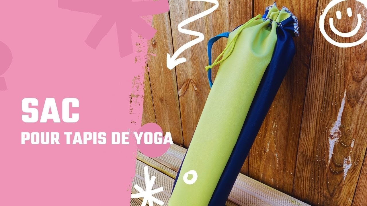 Couture : le Sac Imperméable pour tapis de Yoga ! 