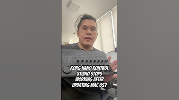 Korg NanoKontrol Studio Bug Solution